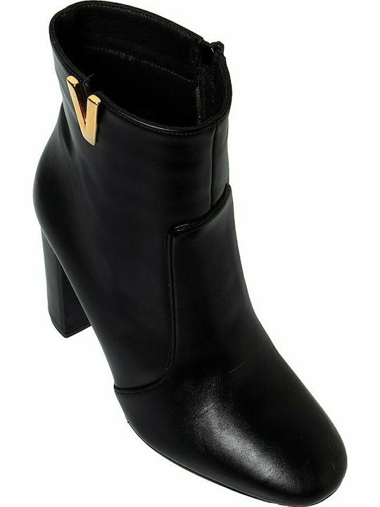 Sante Women's Ankle Boots with High Heel Black