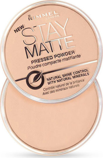 Rimmel Stay Matte Pressed Powder Powder 003 Peach Glow 14gr