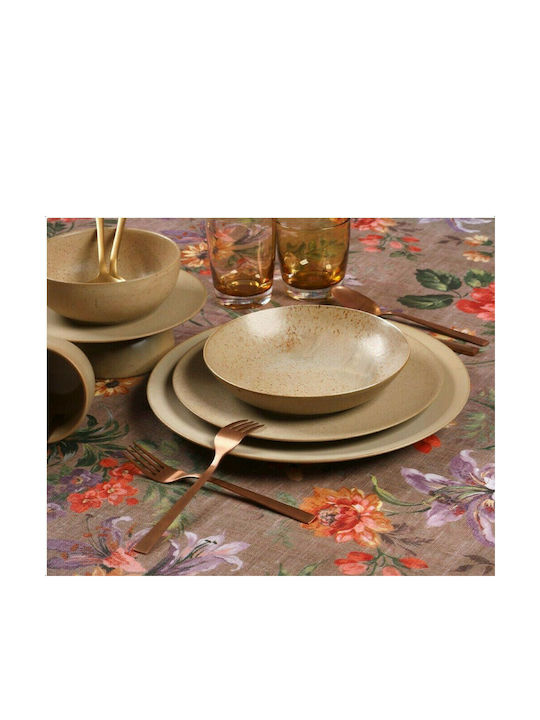 Cryspo Trio Sandy Dinnerware Set Beige