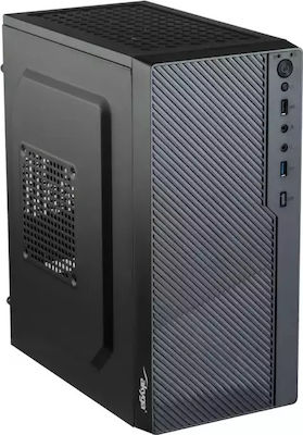 Akyga AK36BK Micro Tower Computer Case Black