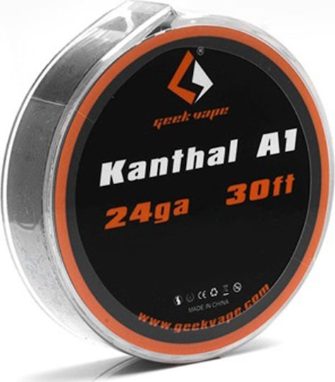 Geek Vape Kanthal A1 Draht für D.I.Y. E-Zigaretten 24ga 10m 1Stück