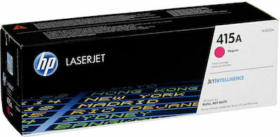 HP 415A Toner Laser Εκτυπωτή Ματζέντα 2100 Σελίδων (W2033A)