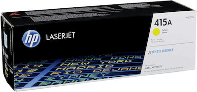 HP 415A Toner Laser Εκτυπωτή Κίτρινο 2100 Σελίδων (W2032A)