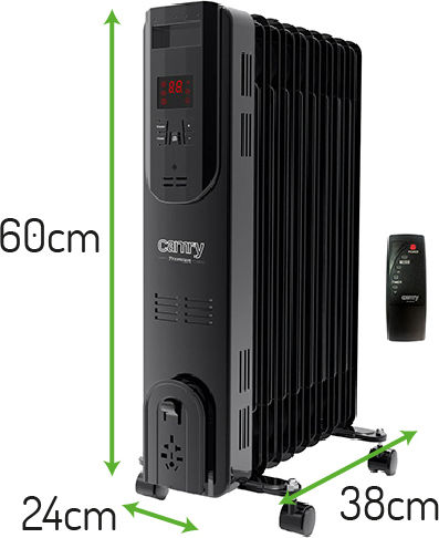 Camry CR-7810 CR7810 Radiator cu ulei cu 9 Elemente 2000W