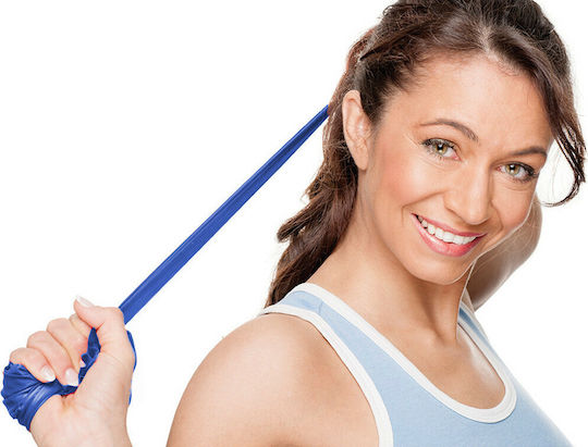 AMILA Elastisches Band Widerstandsbänder Schwer Blau 25m 25m