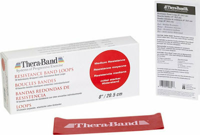 Thera-Band Mini Loop Resistance Band Moderate Red