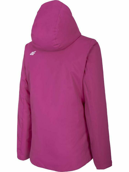 4F Women's Ski & Snowboard Jacket Purple H4Z20-KUDN001-54S