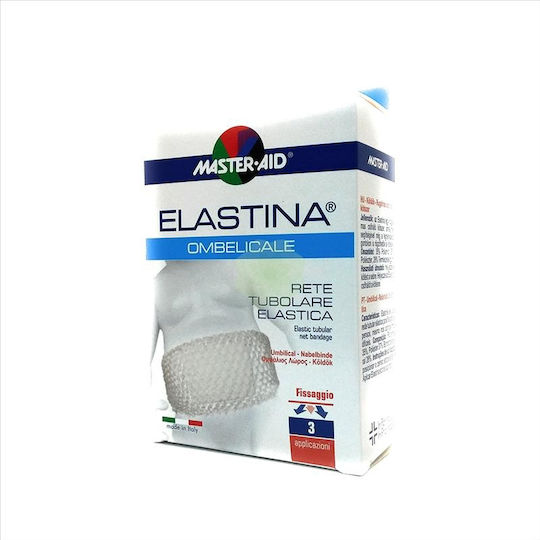 Master Aid Elastina Umbilical Verbände 1.5m Weiß 3Stück