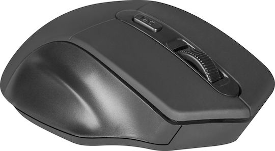Defender Datum MB-345 RF Ασύρματο Εργονομικό Ποντίκι Μαύρο