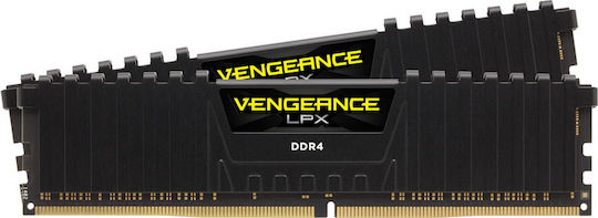 Corsair Vengeance LPX DDR4 16GB RAM με 2x8GB Modules και Ταχύτητα 2133 για Desktop