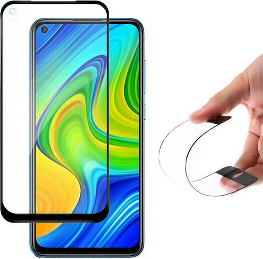 Wozinsky Flexi Full Glue Full Face Tempered Glass (Redmi Note 9)