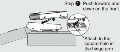 Blum Metallic Cabinet Brake 16mm