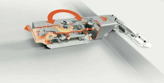 Blum Clip Top Панти Кабинет Задълбочено Ъглов от Метал 60º 1бр 79T8500