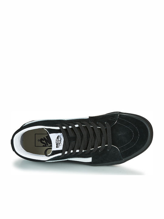 SK8 Hi Black Boots