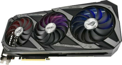 Asus GeForce RTX 3090 24GB GDDR6X ROG Strix Gaming Κάρτα Γραφικών PCI-E x16 4.0 με 2 HDMI και 3 DisplayPort