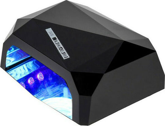 Quick CCFL W-24 Nail Polish Curing Lamp LED 36W Black