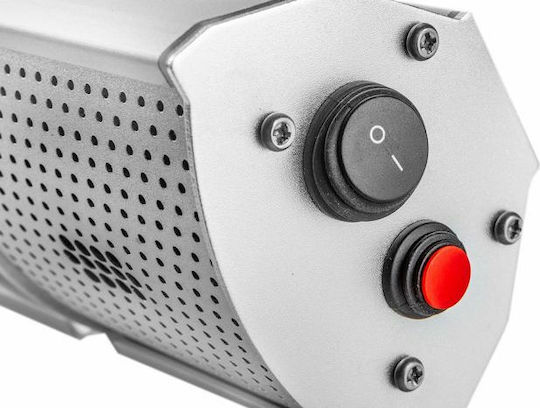 Neo Tools Επιτοίχια Σόμπα Carbon Μπάνιου με Θερμοστάτη 2000W
