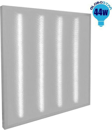GloboStar Χωνευτό LED Panel 44W 60x60εκ. 2τμχ