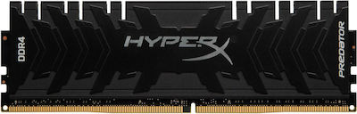 HyperX Predator 16GB DDR4 RAM με 2 Modules (2x8GB) και Ταχύτητα 3000 για Desktop