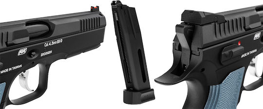 Asg Αεροβόλο Πιστόλι CO2 CZ Shadow 2 (Full Metal/Blowback) Blowback Μεταλλικό 4.5mm