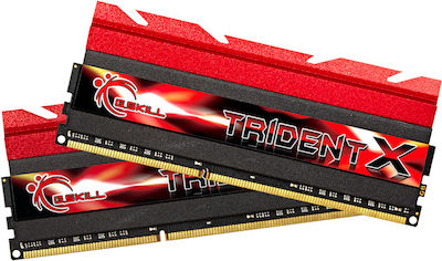 G.Skill TridentX 16GB DDR3 RAM με 2 Modules (2x8GB) και Ταχύτητα 2133 για Desktop