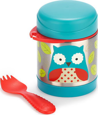 Skip Hop Kids Set Lunch Thermal Stainless Steel Box 0.325lt Turquoise