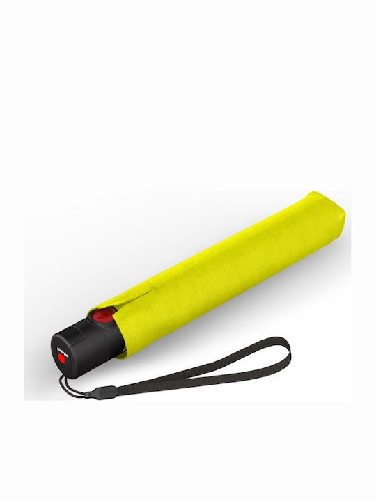 Knirps U.200 Winddicht Regenschirm Kompakt Gelb