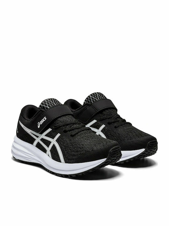 Patriot 12 Ps Kids Sports Shoes Running with Hoop & Loop Closure Black