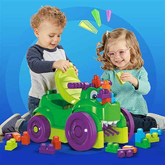 Mega Bloks Τουβλάκια Ride n' Chomp Croc για 1+ Έτους 25τμχ