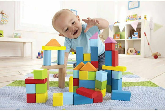 Hape Building Blocks Wonderful Beech Wooden for 1+ Years 101pcs