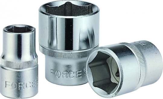 Force Socket Hex with Square Drive 1/4" Diameter 7mm