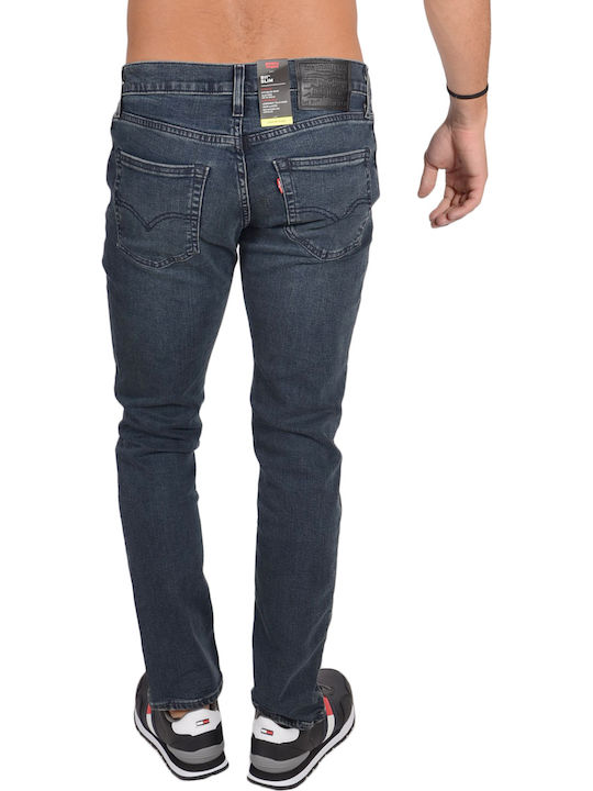 511 Men's Jeans Pants with Slim Narrow Fit Stone Wash Blue