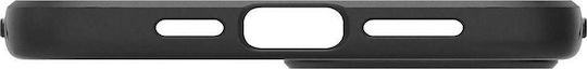 Spigen Liquid Air Back Cover Silicone Black (iPhone 12 / 12 Pro)