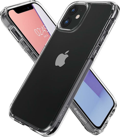 Spigen Ultra Hybrid Umschlag Rückseite Kunststoff 2mm Transparent (iPhone 12 mini)