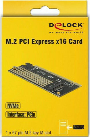 DeLock Κάρτα PCIe σε θύρα M.2