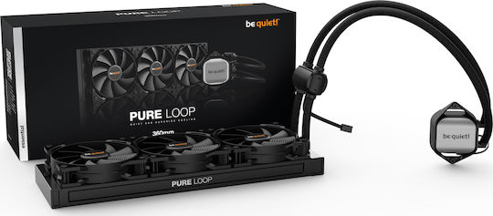 Be Quiet PURE LOOP 360mm Υδρόψυξη Επεξεργαστή Τριπλού Ανεμιστήρα 120mm για Socket AM4/AM5/1200/115x