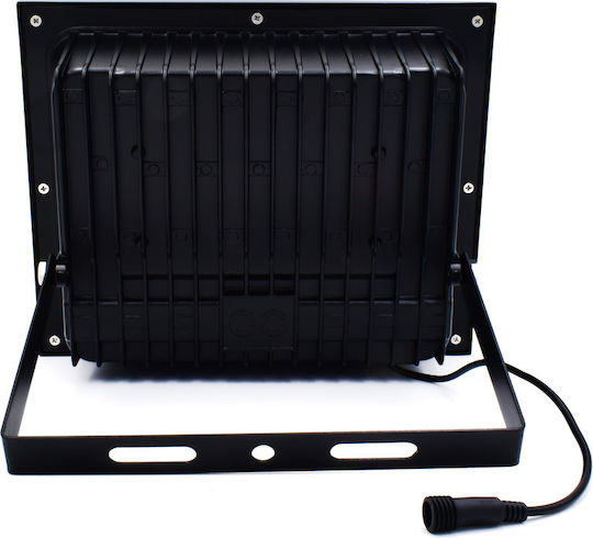 Waterproof Solar LED Floodlight 200W Natural White with Remote Control IP67