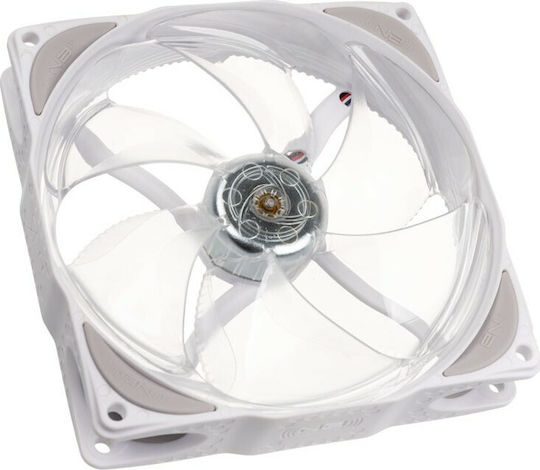 Noiseblocker NB-X Poole B12 PS Case Fan 120mm (1500rpm / 58.09cfm) με RGB Φωτισμό και Σύνδεση 4-Pin PWM Λευκό