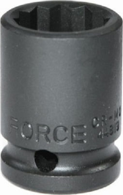 Force Socket Pneumatic Phillips with Square Drive 1/2" Diameter 17mm