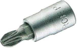 Force Walnut with Philips Head and Socket 1/4'' Size Pz1x32mm 1pcs