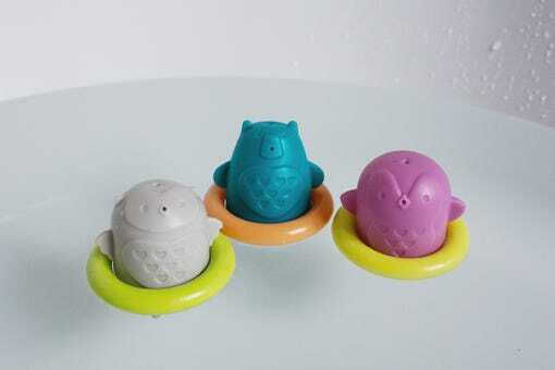 Tommee Tippee Splashtime Squirtee Bath Floats Water Face for 6++ Months