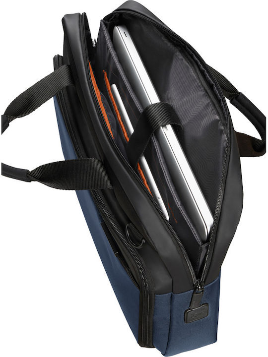 Samsonite Mysight Τσάντα Ώμου / Χειρός για Laptop 14.1" με Θύρα USB σε Μπλε χρώμα