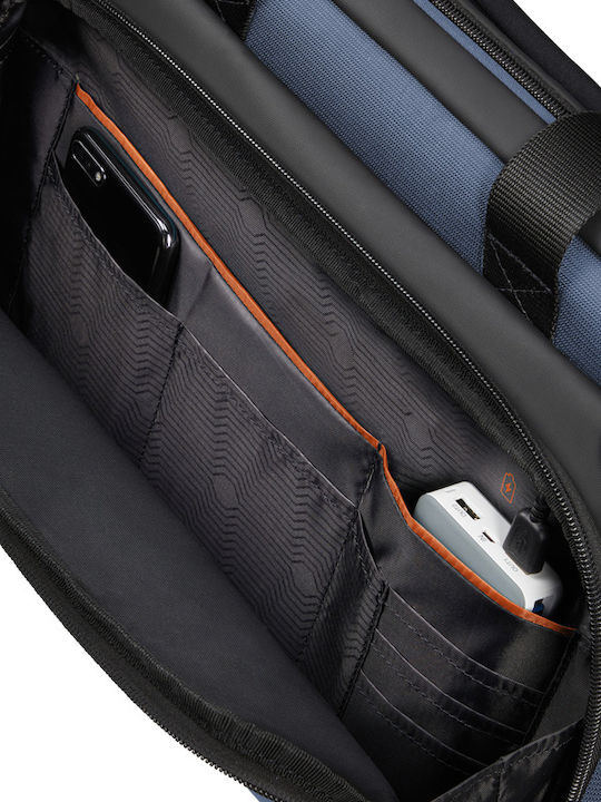 Samsonite Mysight Τσάντα Ώμου / Χειρός για Laptop 14.1" με Θύρα USB σε Μπλε χρώμα
