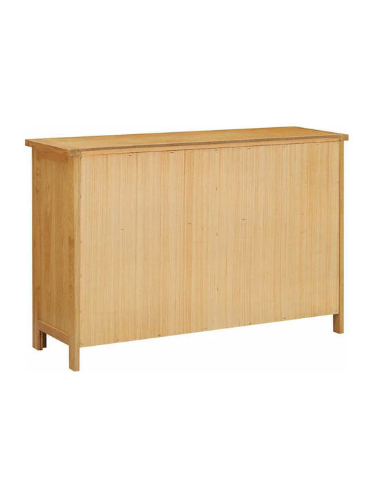 Wooden Chest of Drawers with 6 Drawers 105x33.5x73cm