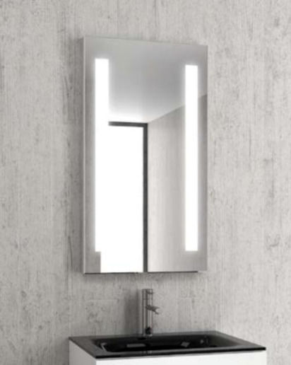 Karag PIC003 Ορθογώνιος Led από Ανοξείδωτο Ατσάλι 50x90cm