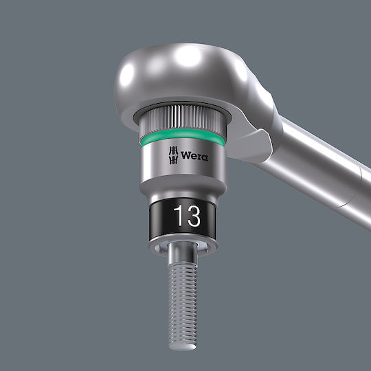 Wera Căpăcei Hexagonali cu Patrat de Prindere 1/2" Set 10buc