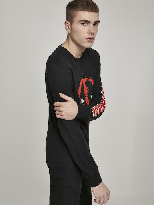 Merchcode Deadpool Splatter Sweatshirt Schwarz