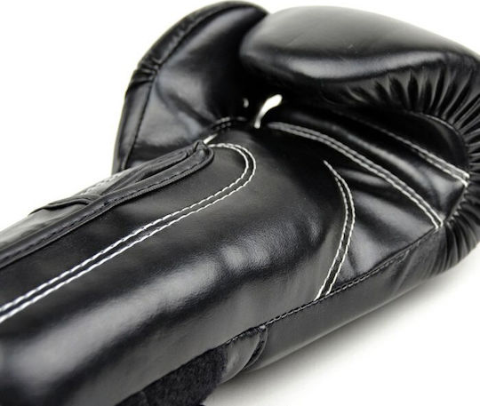 Fairtex BGV14 Synthetic Leather Boxing Competition Gloves Black