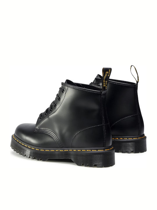 101 Bex Leather Boots Smooth Black