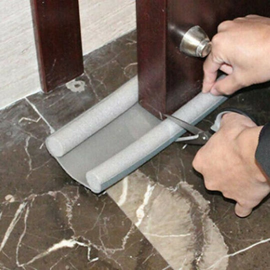 Quality For You Foam Double Draft Stopper Door / Window in Gray Color 0.95mx2.5cm